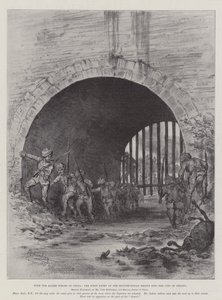 With the Allied Forces in China, the First Entry of the British-Indian Troops into the City of Peking by Johann Nepomuk Schonberg